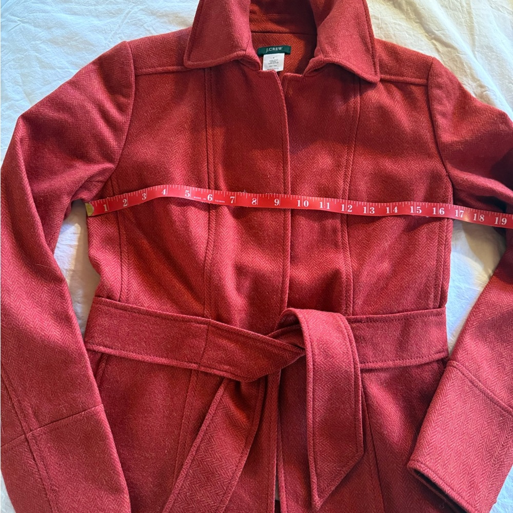 J. Crew Scottish Robert Noble Red Blazer 0 - Picture 10 of 11